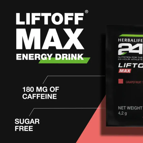 Herbalife H24 LiftOff® Max Energy Drink – Grapefruit Flavour