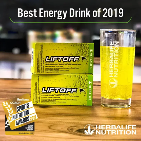 Herbalife LiftOff Energy Tablets – Low-Calorie